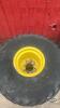 Pair of 21.5L -16.1 turf tires on Jd 8 bolt wheels - 2