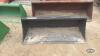 Unused 56inch skid steer quick tach material bucket - 2