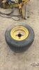 Pair of 23x8.50-12 tires of Jd 4 bolt wheels