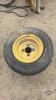 Pair of 23x8.50-12 tires of Jd 4 bolt wheels - 2