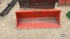Unused 56inch skid steer quick tach material bucket - 2