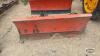 Kubota B series blade with mount - 2