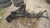 John Deere hydraulic angle blade with mount - 2