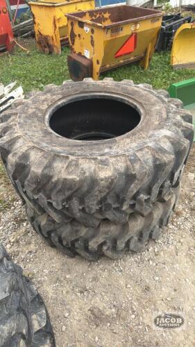 Pair of Titan 43x16.00-20 tires