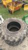 Pair of Titan 43x16.00-20 tires - 2