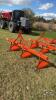 Unused 8ft 3 furrow bed maker