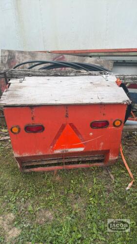3 point hitch hydraulic sander