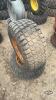 Pair of galaxy 29x12.50-15 tires on 6 bolt wheels - 2
