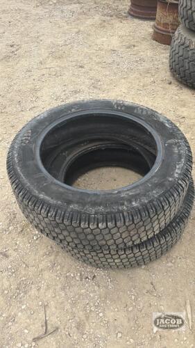 Pair of 9.5 -24 turf tires