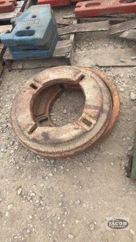 Wheel weight off international x2