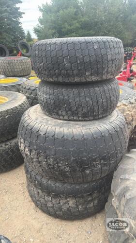 Set of 4 tires and rims off case Jx series tractor
