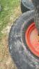 Pair of turf tires and wheels for Kubota - 4