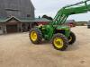 John Deere 2355 loader tractor 4x4 - 9