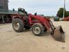 Case ih 595 loader tractor 4x4 - 4