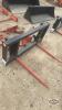 Unused Mapleside Alo quick tach 2 prong bale spear - 2