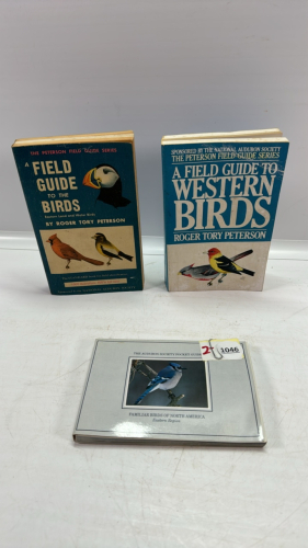 3 Bird Watching Paper Back Books