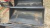 Unused 66inch skid steer quick tach material bucket - 3