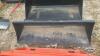 Unused 66inch skid steer quick tach material bucket - 2