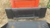 Unused 66inch skid steer quick tach material bucket - 3