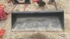 Unused 78inch skid steer quick tach material bucket - 2