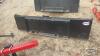 Unused 78inch skid steer quick tach material bucket - 3