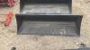 Unused 66inch skid steer quick tach material bucket - 2