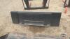Unused 66inch skid steer quick tach material bucket - 3
