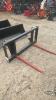 Unused Alo quick tach 2 prong bale spear