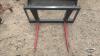 Unused Alo quick tach 2 prong bale spear - 2