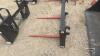Unused Alo quick tach 2 prong bale spear - 3