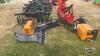 Unused skid steer quick tach articulating brush cutter - 4