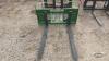 Unused John Deere quick tach pallet forks - 2