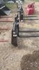 Unused skid steer quick tach pallet forks - 2