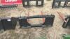 Unused skid steer quick tach 2 prong bale spear - 3