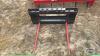 Unused skid steer quick tach 2 prong bale spear - 2