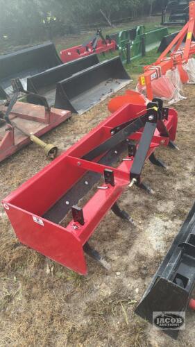 Unused 6ft Mapleside 3ph box scraper