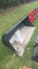 Unused 73inch Alo quick tach material bucket