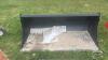 Unused 73inch Alo quick tach material bucket - 2