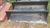 Unused 73inch skid steer quick tach material bucket - 2