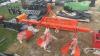 Two row heavy duty potato hiller three adjustable tines - 3