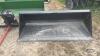 Unused 72inch skid steer quick tach material bucket - 2