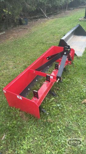 Unused 6ft Mapleside 3ph box scraper