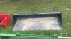 Unused 84inch skid steer quick tach material bucket - 2