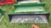 Unused 84inch skid steer quick tach material bucket - 2
