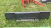 Unused 84inch skid steer quick tach material bucket - 3