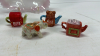 1 Hummel Figurine & 4 Tea Figurines on Plate - 3