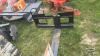 Unused skid steer quick tach pallet forks - 2