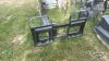Unused skid steer quick tach pallet forks - 3