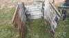Skid steer quick tach hydraulic bale grabber - 3