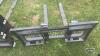 Unused skid steer quick tach pallet forks - 4